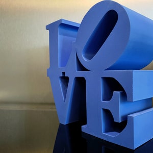 LOVE sculpture En impression 3D image 8