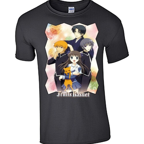 Kyo Sohma Tshirt Fruits Basket Tshirt Anime Tshirt Cute Etsy
