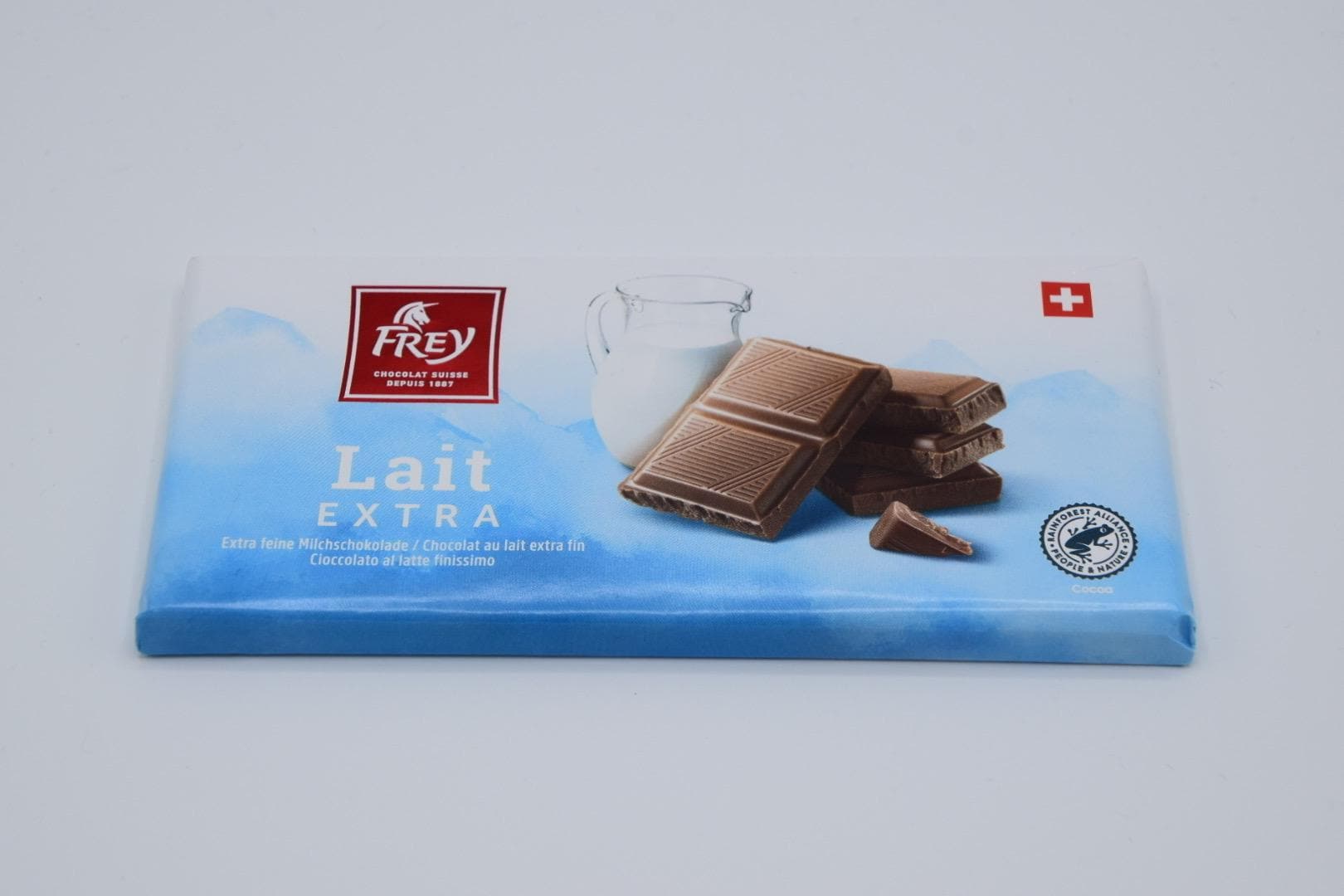 Lait Extra Frey Lait Extra Chocolate, Typically Switzerland, Swiss Chocolate Bar ...