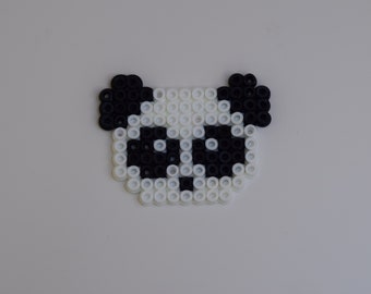 Panda iron-on beads black and white - wall decoration gift animal - window picture crafts - children's party birthday decoration - apartment picture