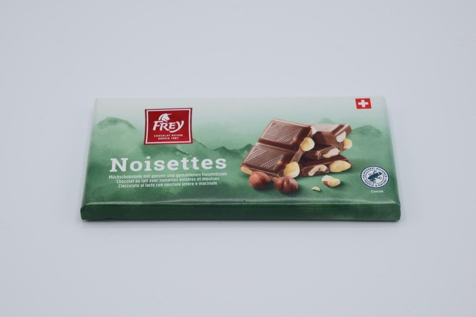 Frey Noisettes Nut Chocolate, Typically Swiss, Swiss Chocolate Bar