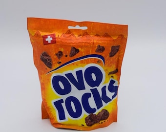 Ovomaltine Rocks Ovo Snack, Ovo typical Switzerland, Swiss milk chocolate, food lover gift, Swiss chocolate snacking lover