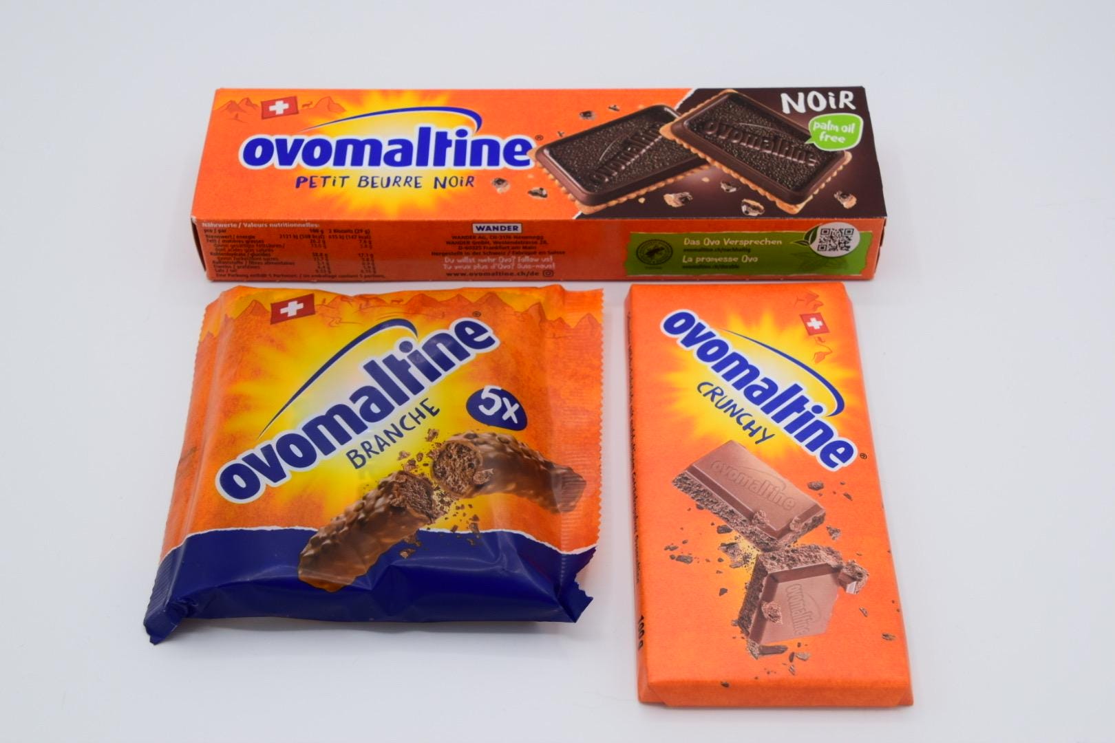 オーバルティン トリオ セット、チョコレート ブランチリ 5x22