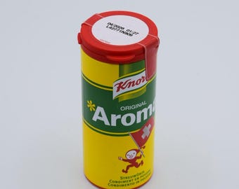 Aromat spice salty, snacks spice from Switzerland, kitchen storage seasoning, gift for food lovers, typical Swiss national