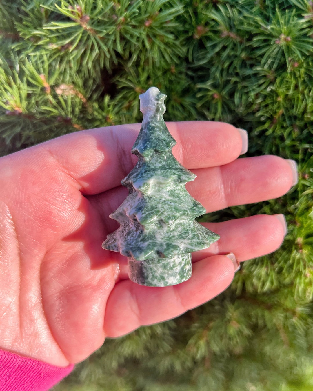 Crystal Christmas Tree, Christmas Tree Crystal Carving, Christmas Tree