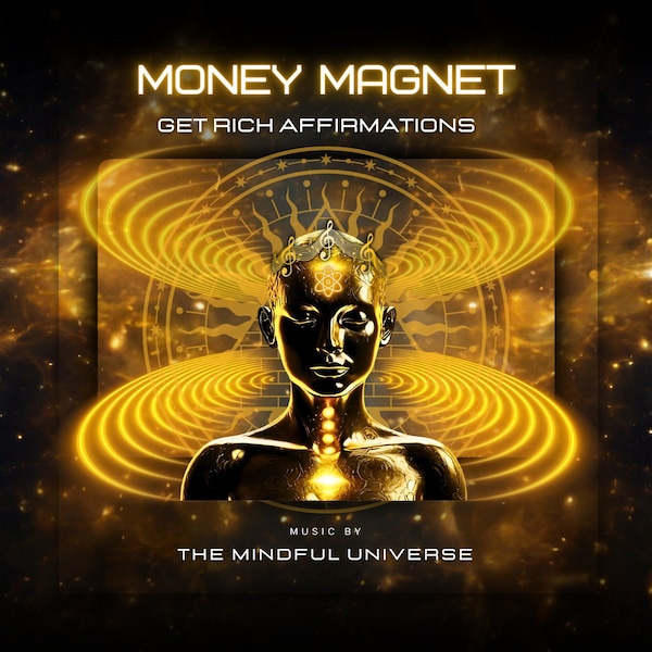Affirmations For Money, Wealth, Abundance, Financial Success - Theta Binaural Beat - 528Hz - 888Hz Frequencies - Brainwaves Meditation Music