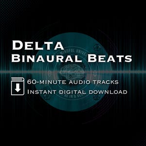 Delta Binaural Beats | For Deep Sleep & Healing | Instant Download | FREE 528Hz Solfeggio Frequency