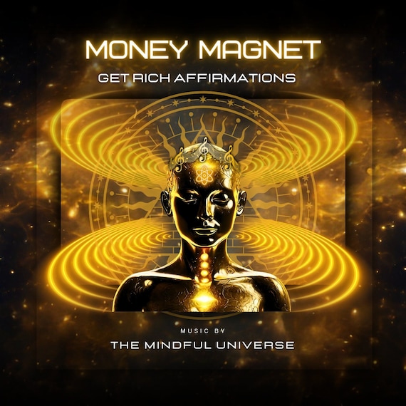Money Affirmations: Attract Wealth | 528Hz & 888Hz | Binaural Beats Meditation Music (Digital Download)