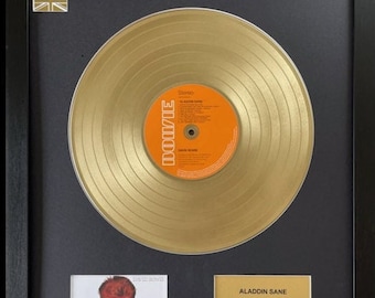 MICHAEL JACKSON - Bad | Gold Record & CD Presentation - Etsy
