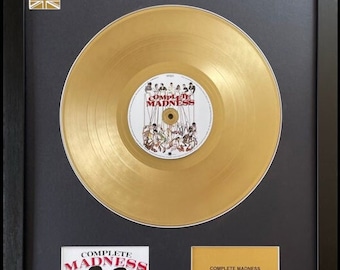 MICHAEL JACKSON - Bad | Gold Record & CD Presentation - Etsy