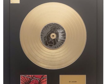 MICHAEL JACKSON - Bad | Gold Record & CD Presentation - Etsy