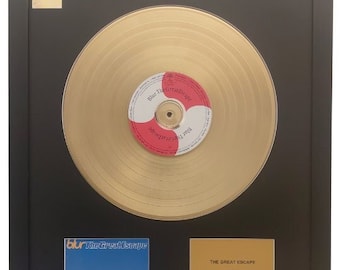 MICHAEL JACKSON - Bad | Gold Record & CD Presentation - Etsy