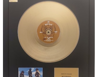 MICHAEL JACKSON - Bad | Gold Record & CD Presentation - Etsy