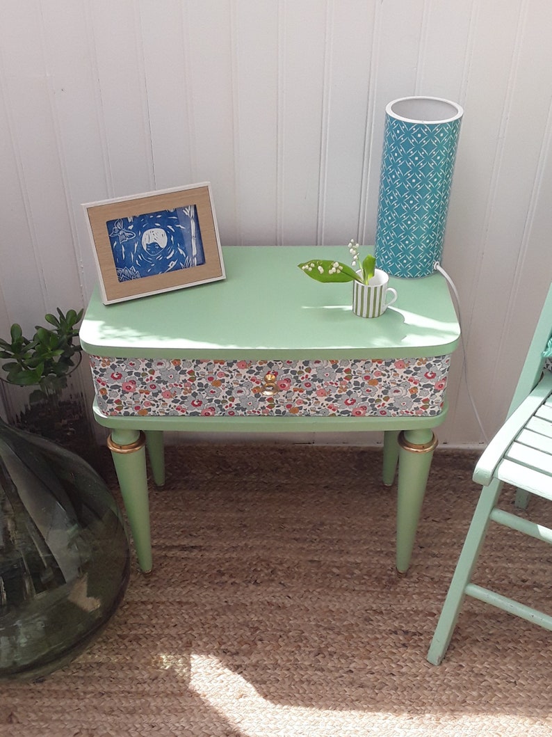 Table De Chevet Vintage Relook