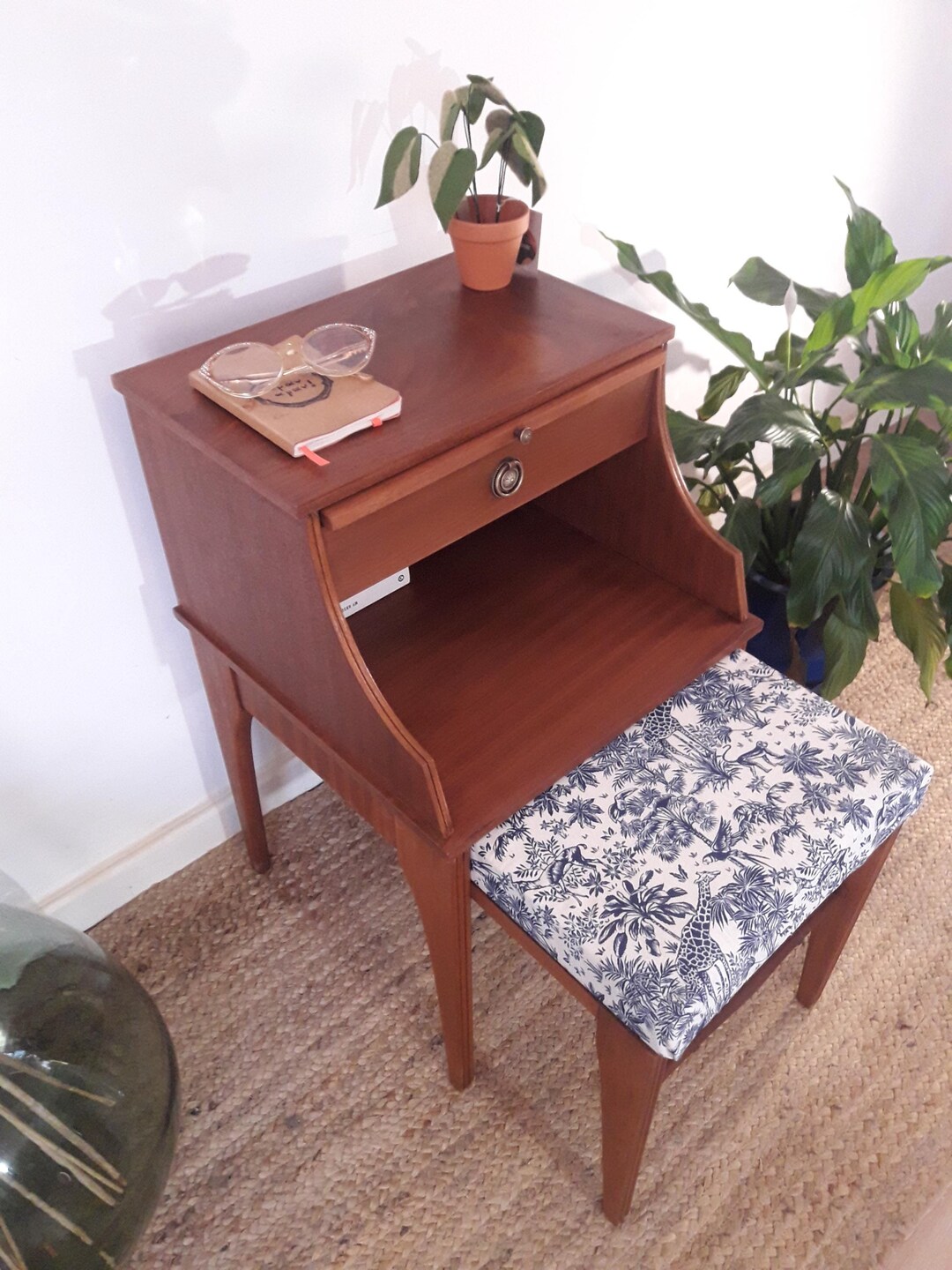 Telephone Table // Telephone Bench // Chippy Telephone Seats - Etsy