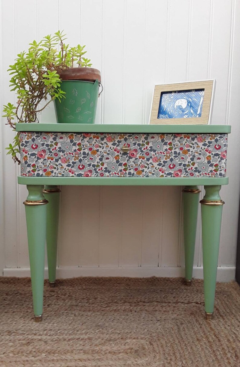 Table De Chevet Vintage Relook