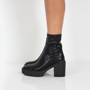 Calf Hugging Boots Etsy UK