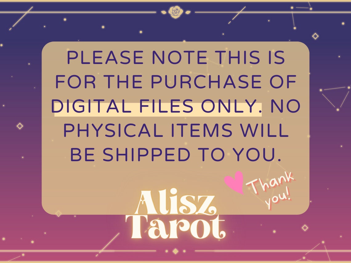 Romance Oracle Cards - 79 Card Printable Deck for Twin Flame & Love ...