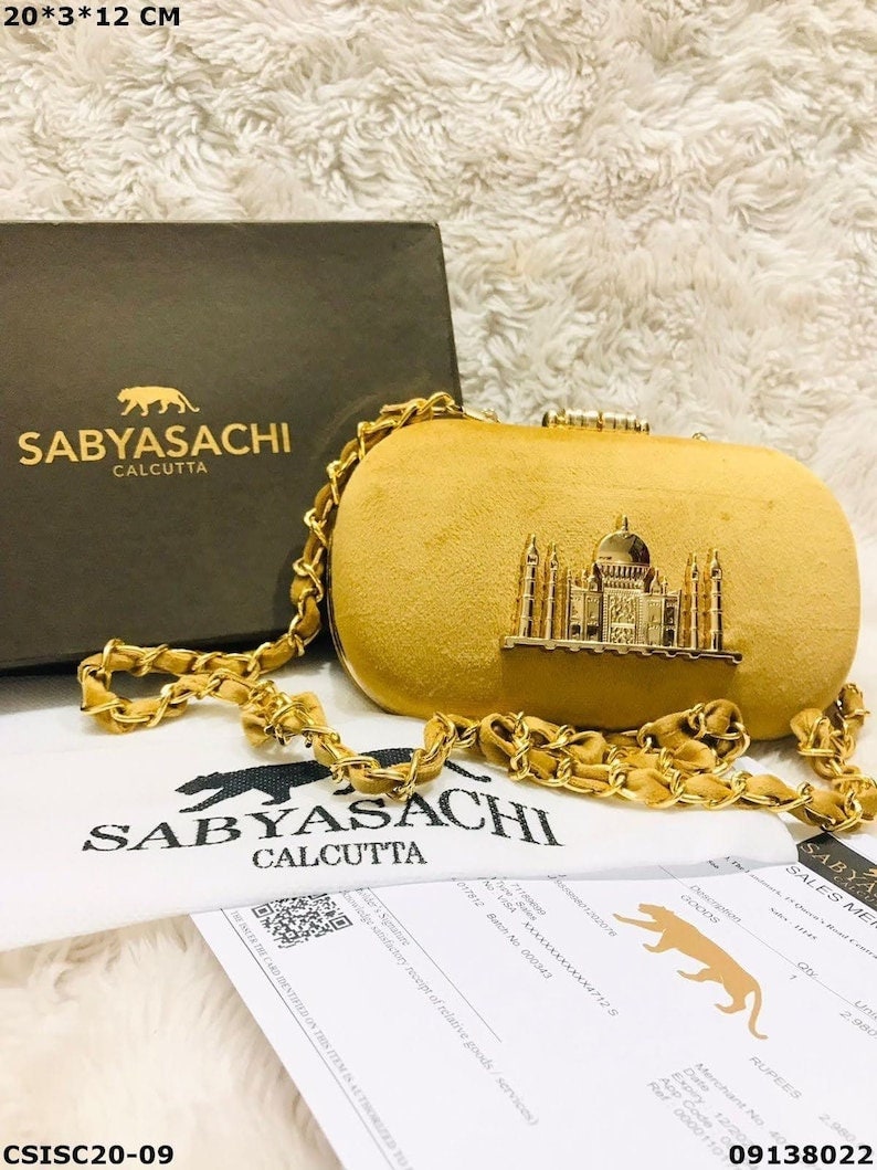 Sabyasachi taj Mahal Inspired Unique Clutche Boxhandcrafted Etsy