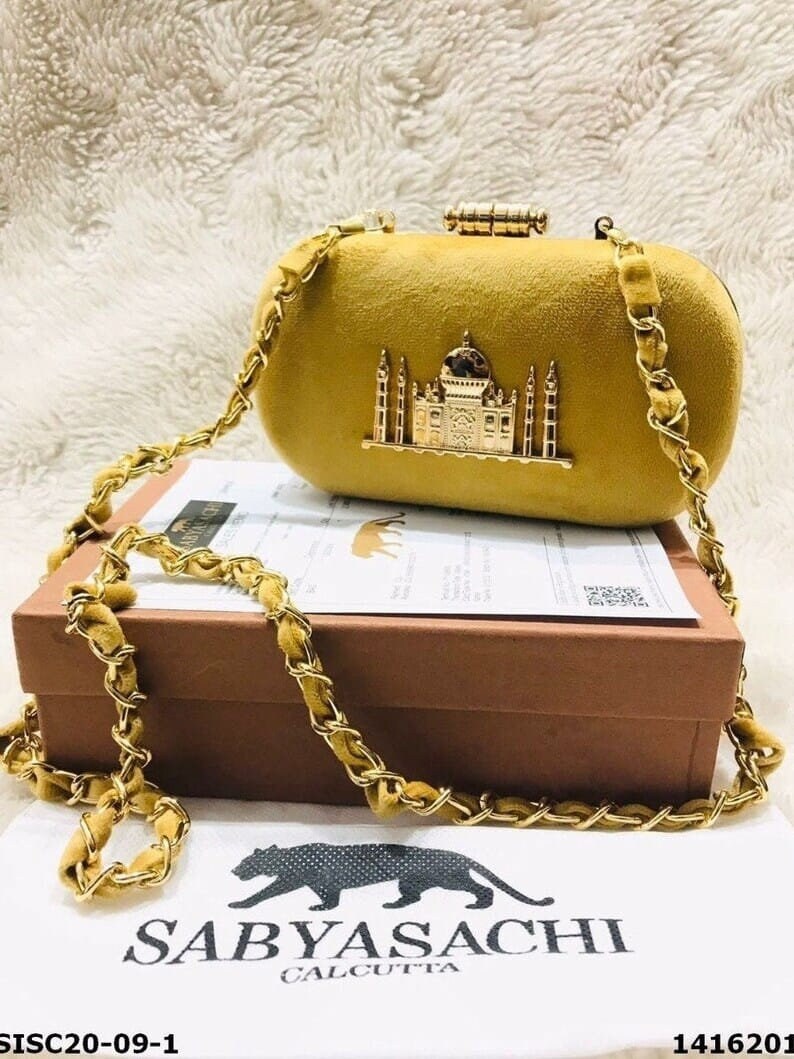 Sabyasachi taj Mahal Inspired Unique Clutche Boxhandcrafted Etsy