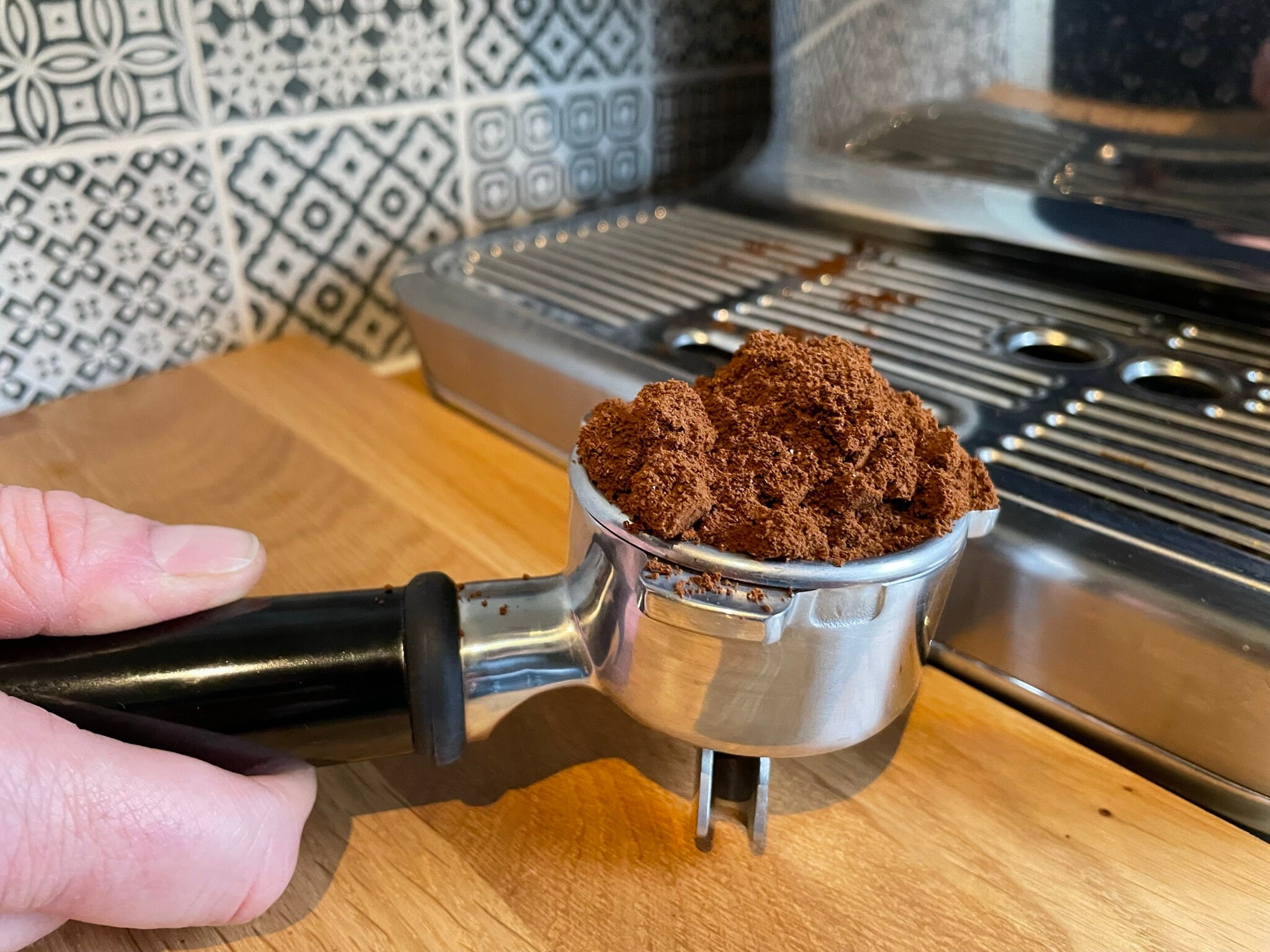 54 mm ポルタフィルター付き Sage および Breville コーヒーマシン用の