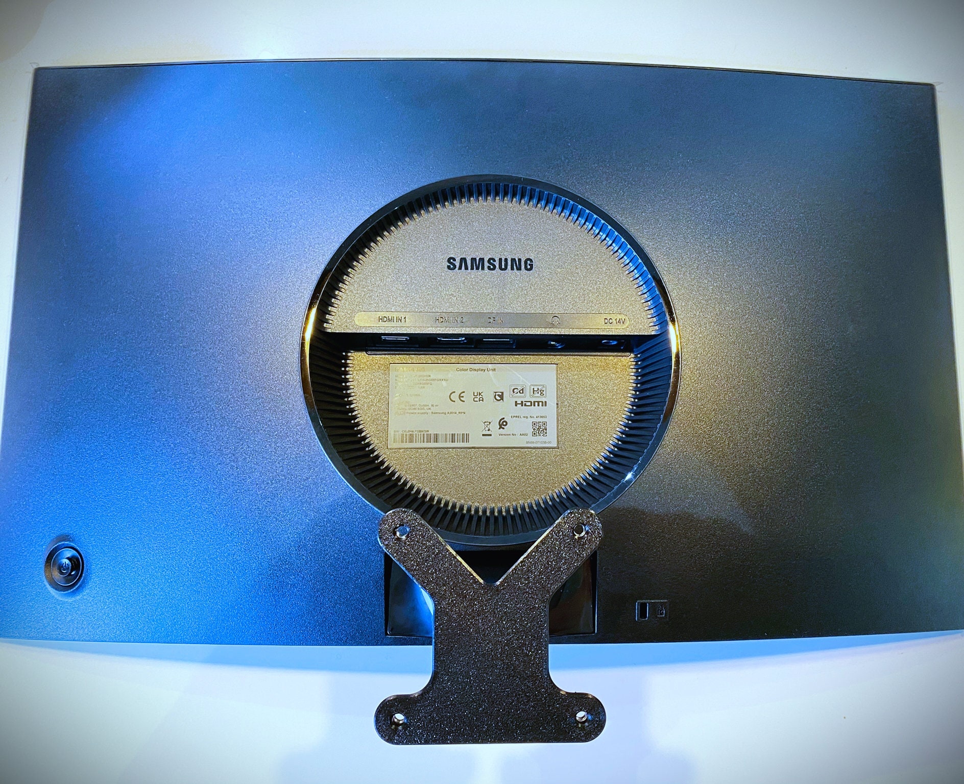 Samsung Curved Monitor VESA Adapter Mount 24CRG50 LC24RG50 Etsy Canada