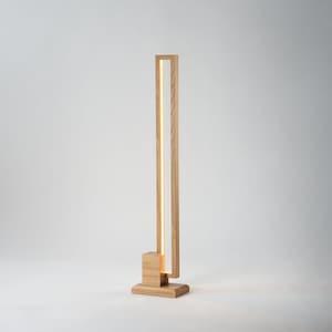 Wood Lamp, Floor Lamp, LED lamp, Wooden lamp, Wooden floor lamp, Floor light, Modern floor lamp, Accent Lamp, Torchiere, Handmade light