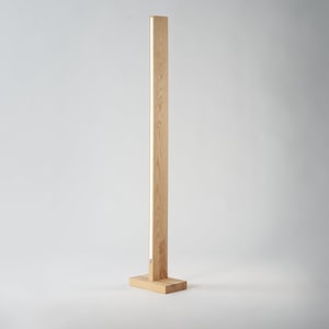 Moderne led-vloerlamp, houten accentlamp, houten lamp, vloerlamp, nachtlampje, accentlamp, moderne lamp