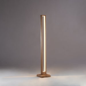 Floor Lamp, Wood lamp, Wood torchiere, Floor Light, Night light, Accent Lamp, LED lamp, Modern floor lamp, Stehlampe holz, Lampadaire