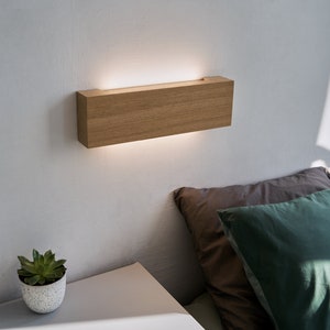 Wooden wall Lamp, modern wall Lamp, Wood lamp, Wall Light, Nightlight, Accent Lamp