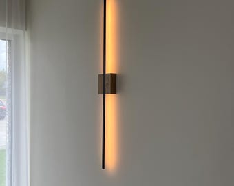 Modern wall lamp, wooden sconce, minimalist wooden wall lamp, minimalist design wall light for cosy home lighting