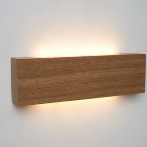 Wooden wall Lamp, modern wall Lamp, Wood lamp, Wall Light, Nightlight, Accent Lamp image 4