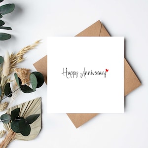 Joyeux anniversaire - Magnifiquement simple - Minimaliste - Carte classique