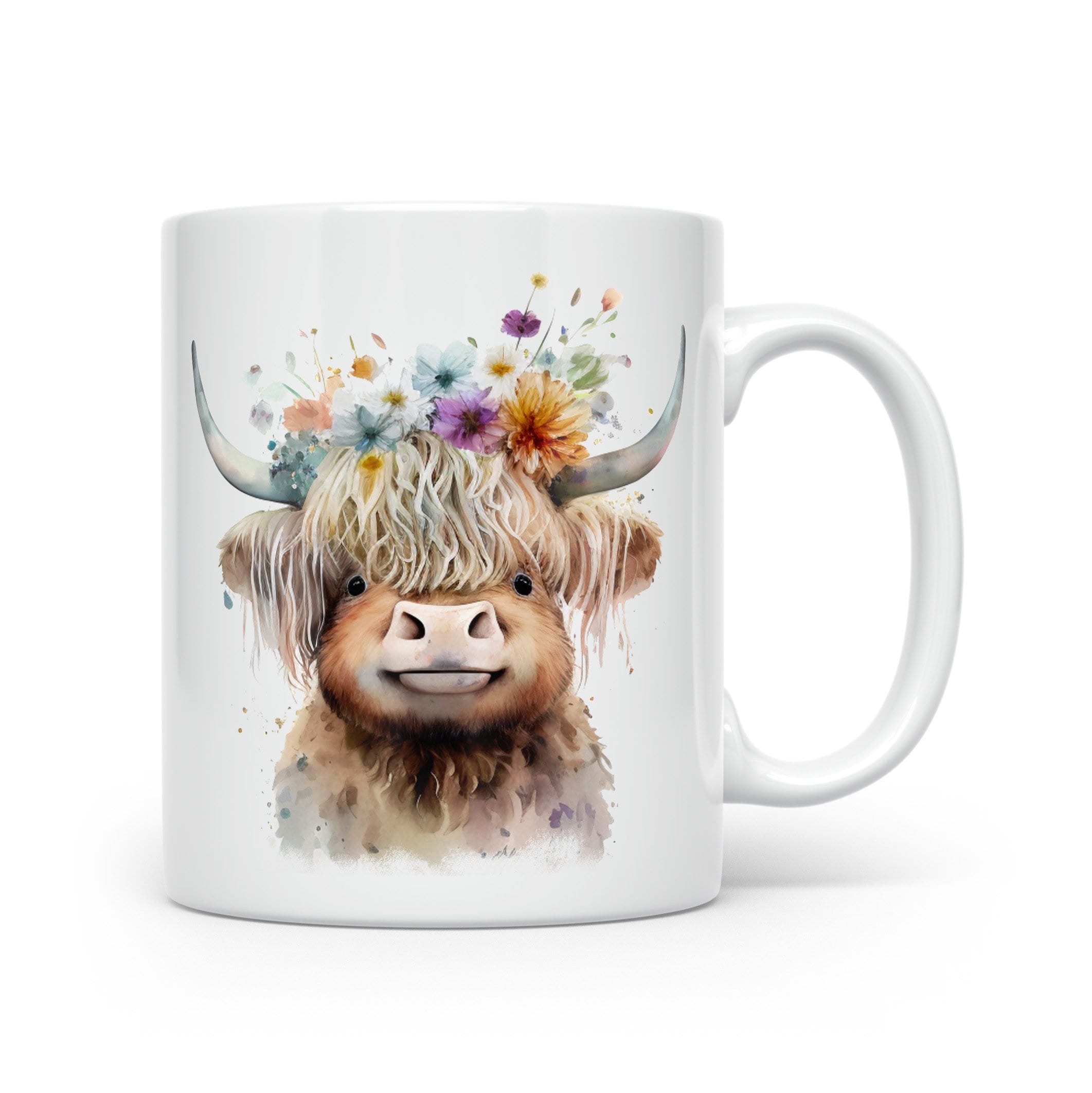 Tazza Mucca delle Highland, Regalo Divertente per Amanti del Caffè