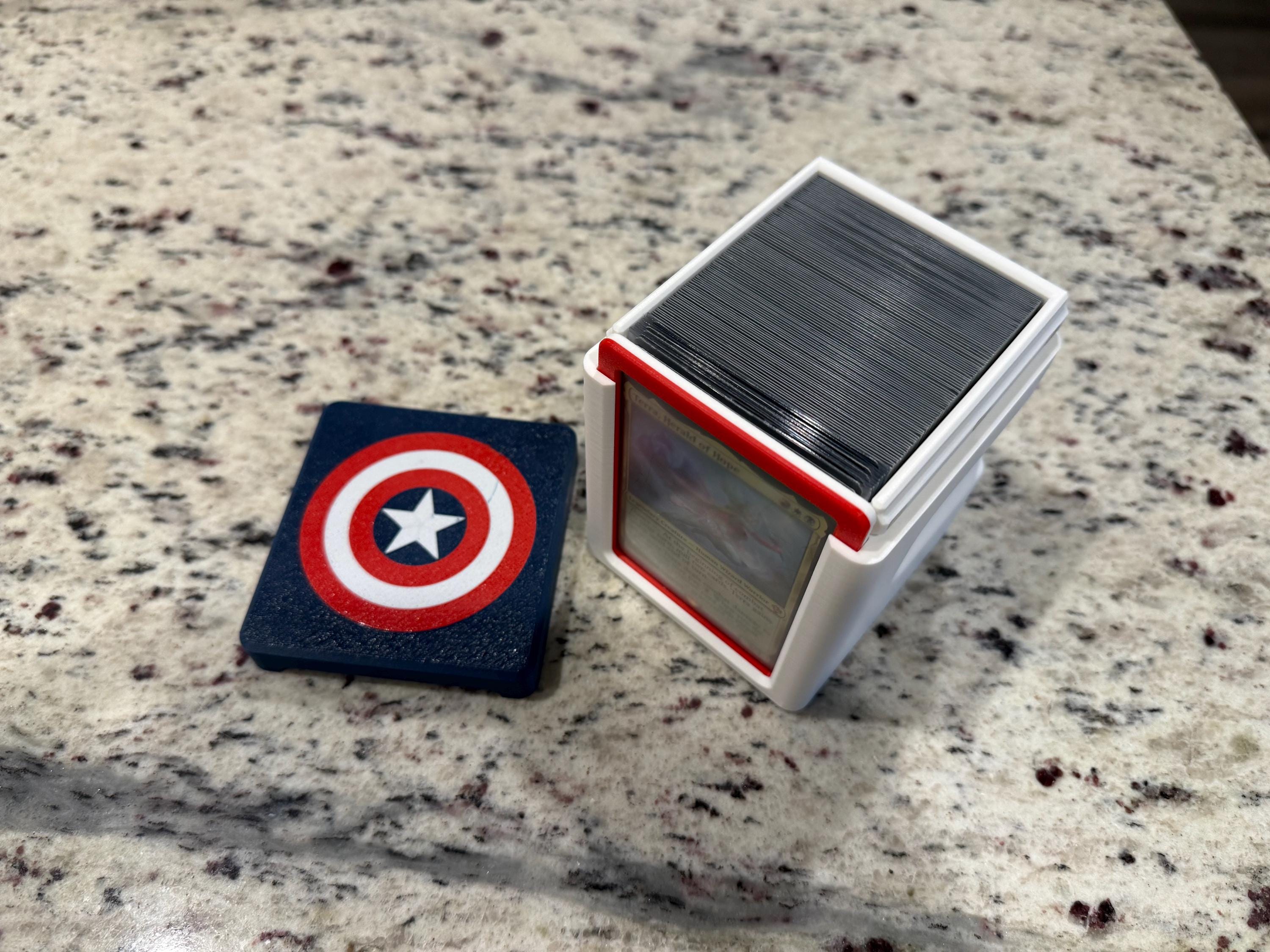 captain america card sleeves Amazon.com: Upper Deck Captain America/Sam Wilson Marvel Card Sleeves,  Multi : Toys & Games main image 0