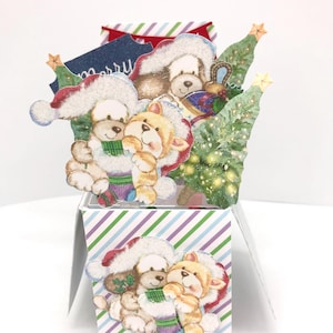 Merry Christmas pop up card