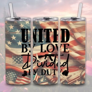 Veteran Military Tumbler Wrap Seamless Sublimation Design 20oz Skinny Tumbler Straight Tapered Tumbler PNG File Digital Download Memorial