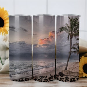 Beach Tumbler Wrap, Tumbler Png, Ocean Sublimation, Designs 20oz Skinny Tumbler, Straight Png, Tumbler Template, Summer Tumbler Wrap