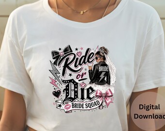 Bachelorette Party Png Bride Sublimation Design Digital Download Printable Shirt Template Bridal Shower Graphic Wedding Night Squad Iron