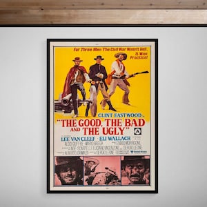 The Good, The Bad and the Ugly • 1966 • Giclée Print