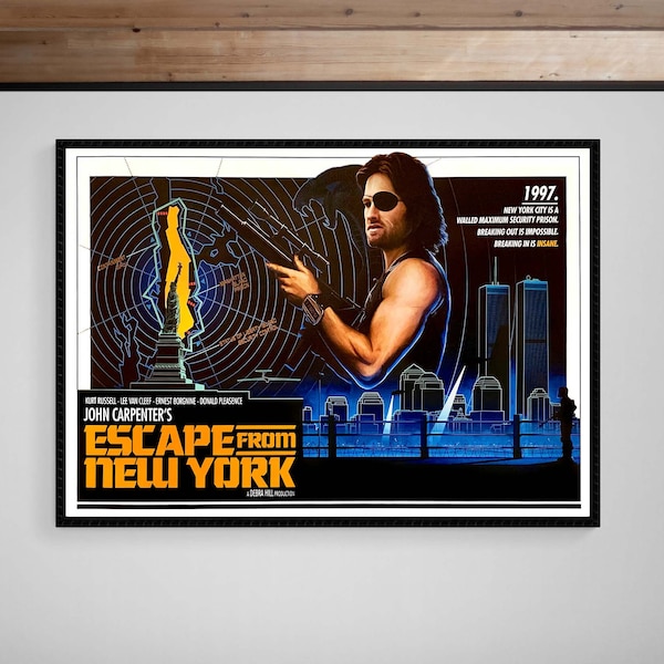 Escape from New York • 1981 • Giclée Print