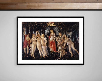 Primavera • Sandro Botticelli • 1482 • Giclée Print