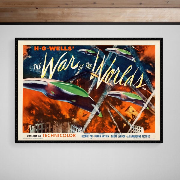 War of the Worlds • 1953 • Giclée Print