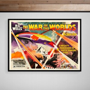 Krieg der Welten • 1953 • Giclée Druck