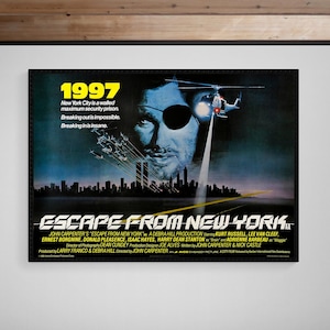 Évasion de New York • 1981 • Impression giclée