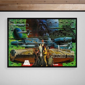 Star Wars • 1977 • Version japonaise • Impression giclée