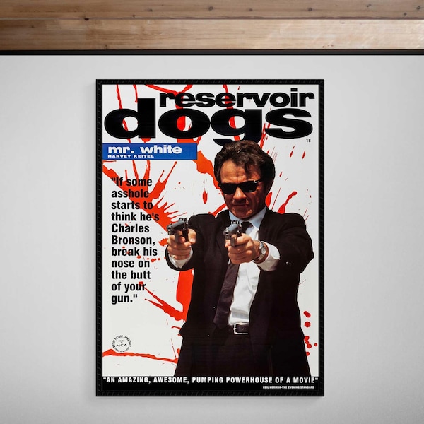 Reservoir Dogs • Mr White • 1992 • Giclée Print