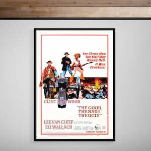 The Good, The Bad and the Ugly • 1966 • Giclée Print