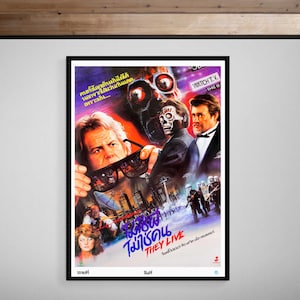 They Live • 1988 • Thai Release • Giclée Print