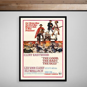 The Good, The Bad and The Ugly • 1966 • Giclée Print